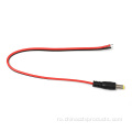 2.1mm Conector de alimentare CCTV pentru camerele de securitate CCTV